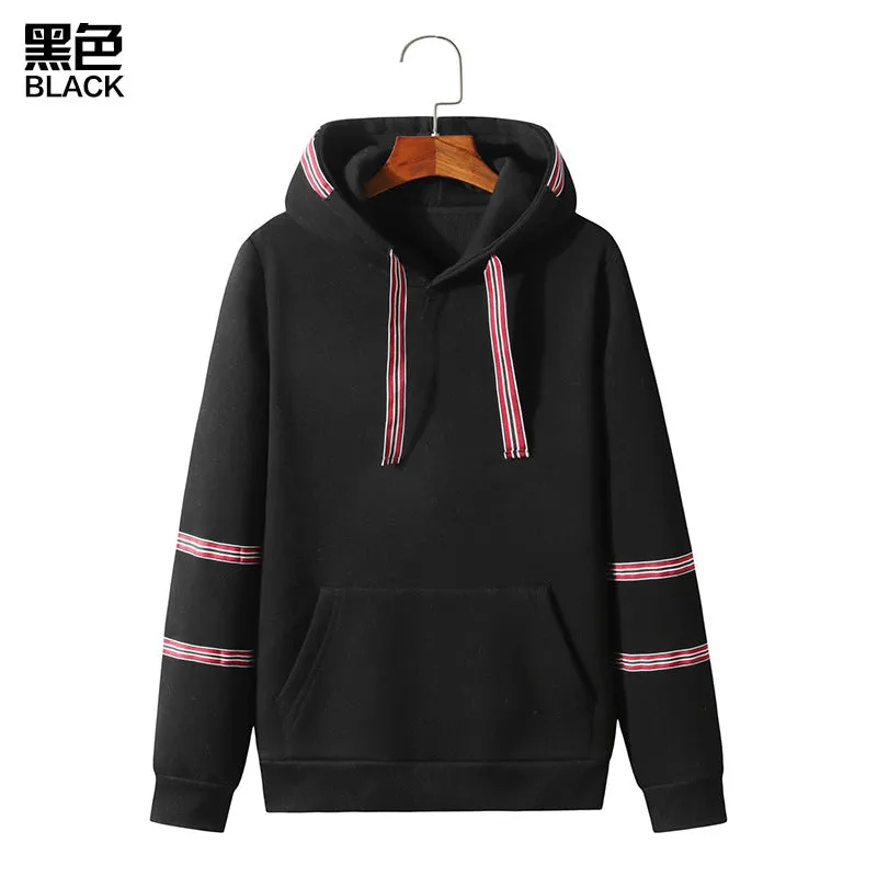 Men Sports Hooded Sweater Coat