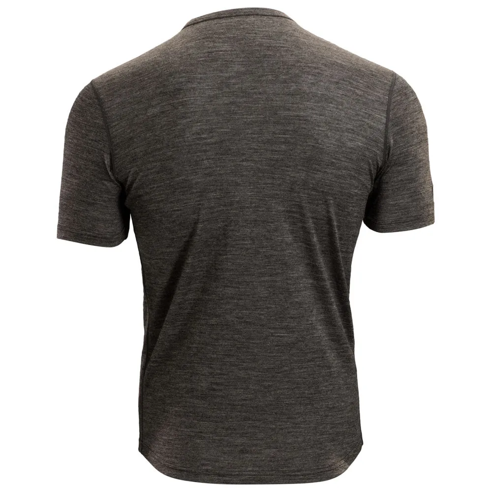 Mens Merino 150 Short Sleeve Crew (Smoke)