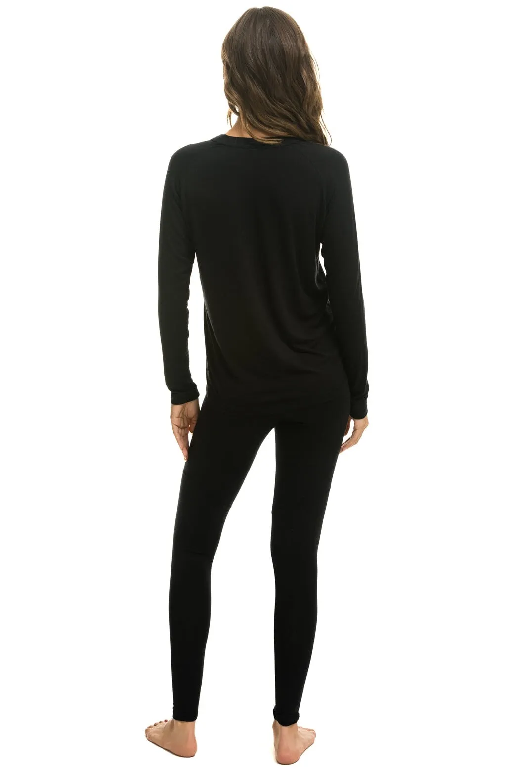 MICRO MODAL BASE LAYER BOTTOM - BLACK