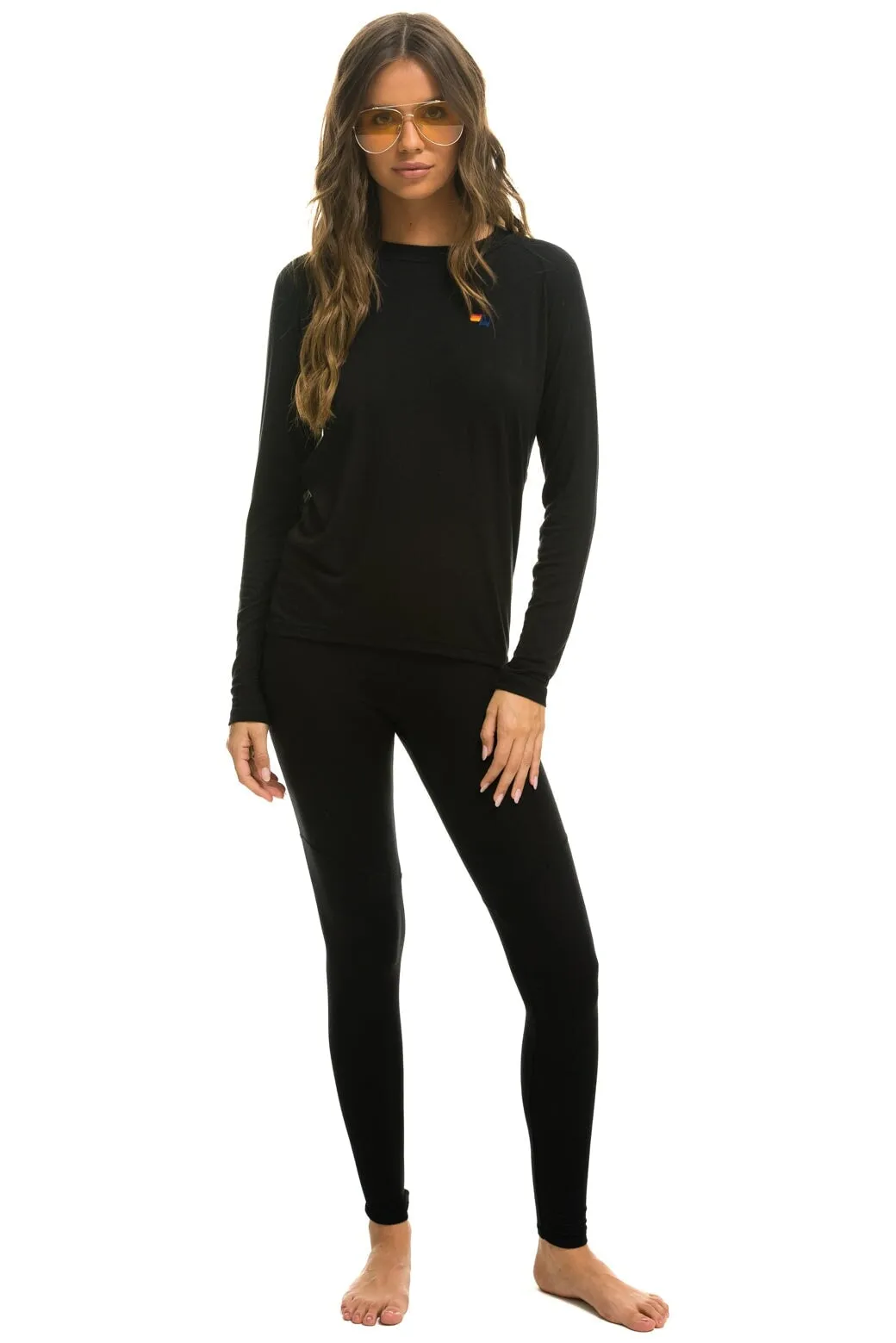 MICRO MODAL BASE LAYER BOTTOM - BLACK