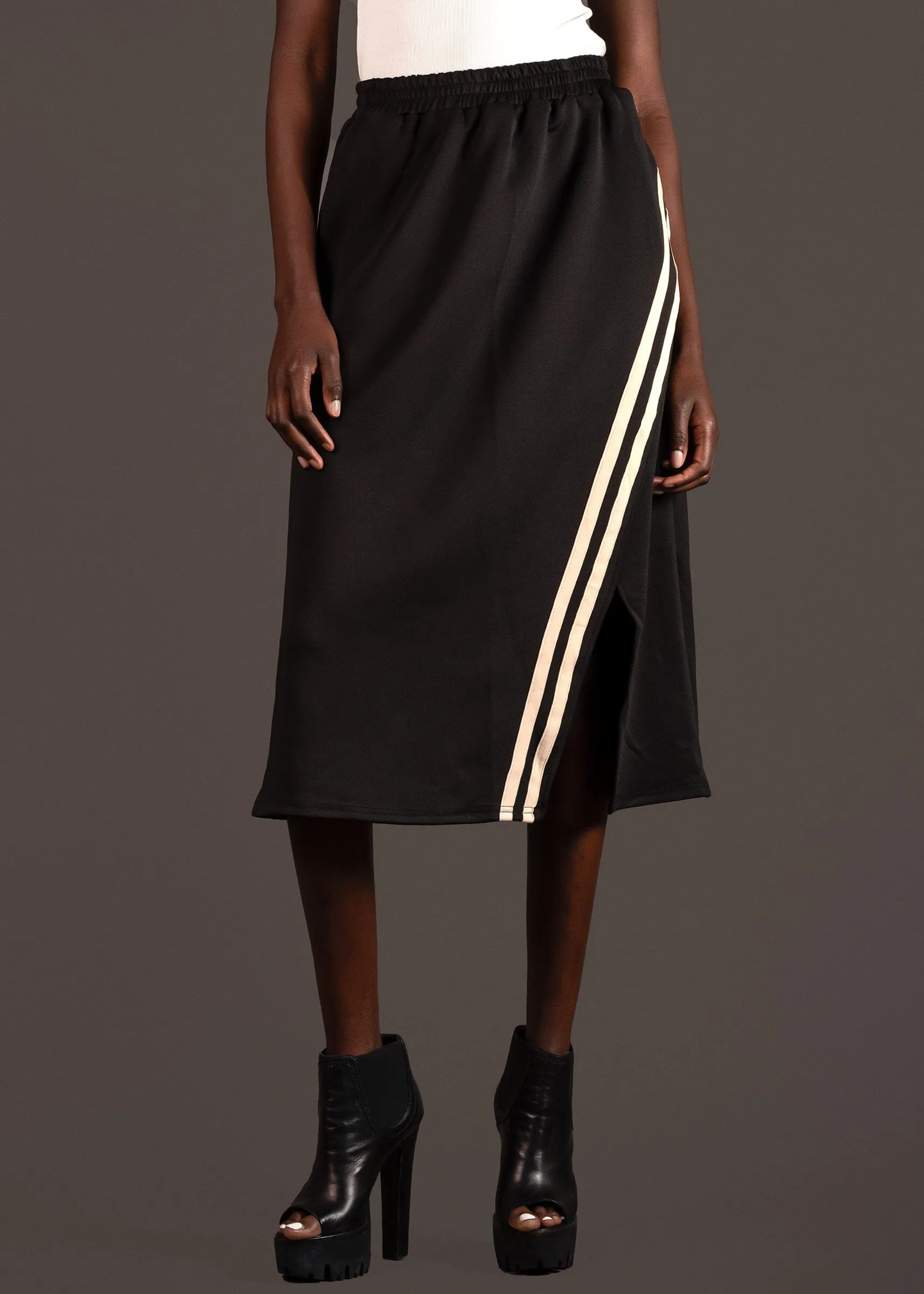 Midi Track Skirt