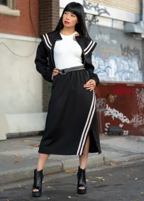 Midi Track Skirt