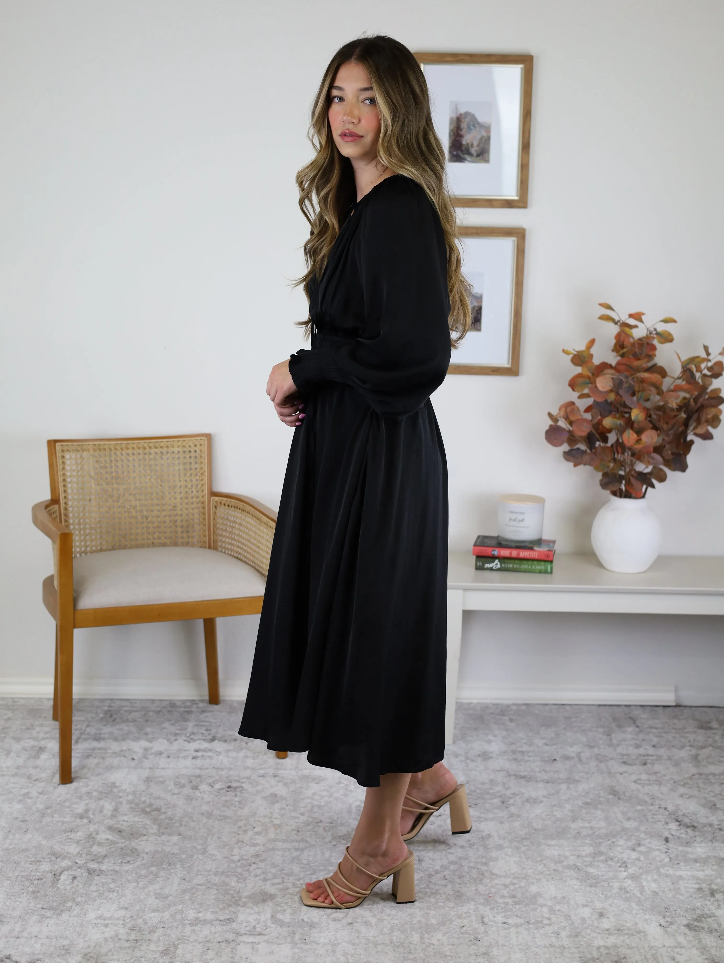 Midnight Midi Dress