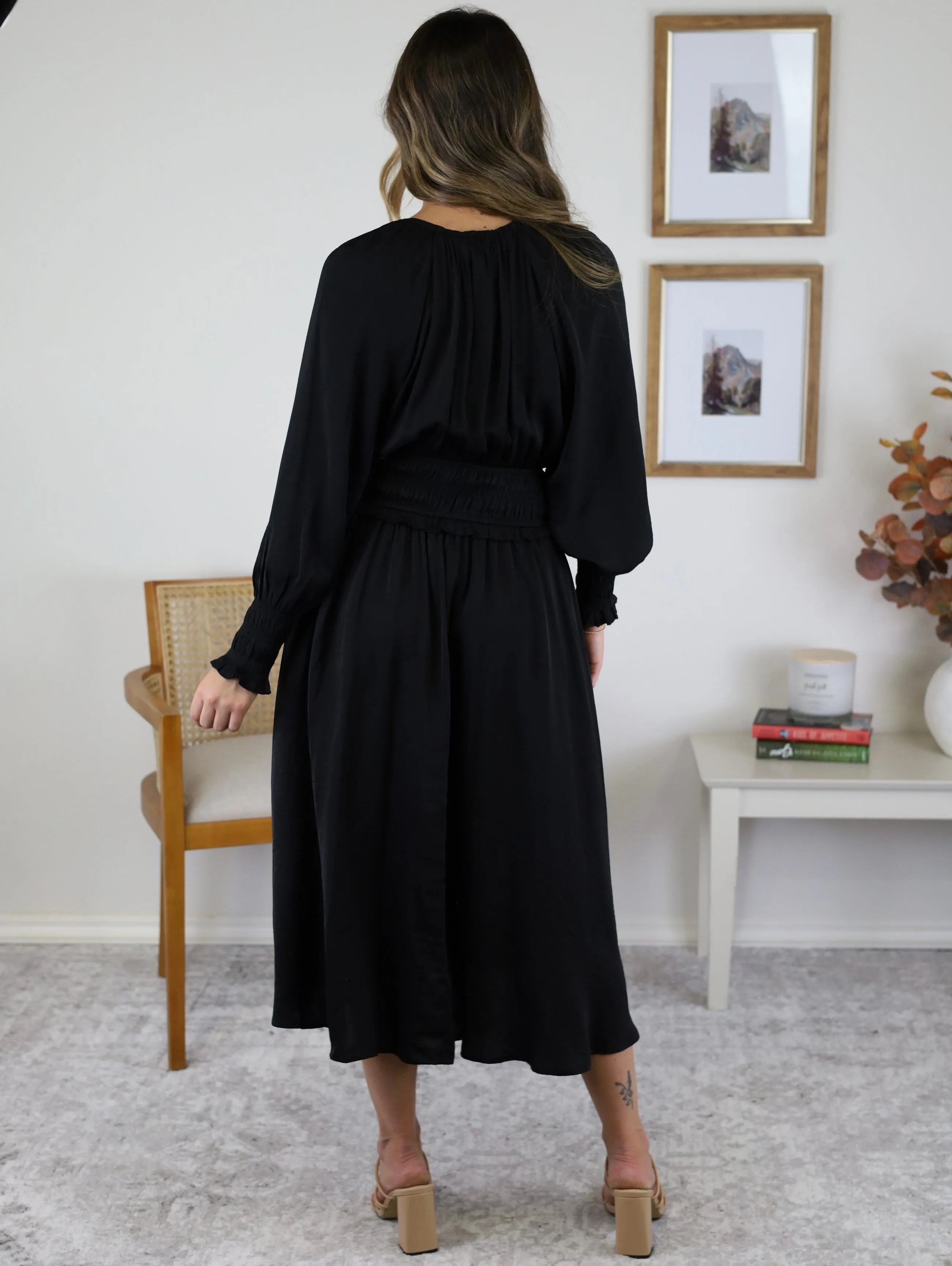 Midnight Midi Dress