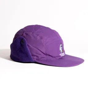 Moomintroll Nylon Cap With Ear Warmer - Purple