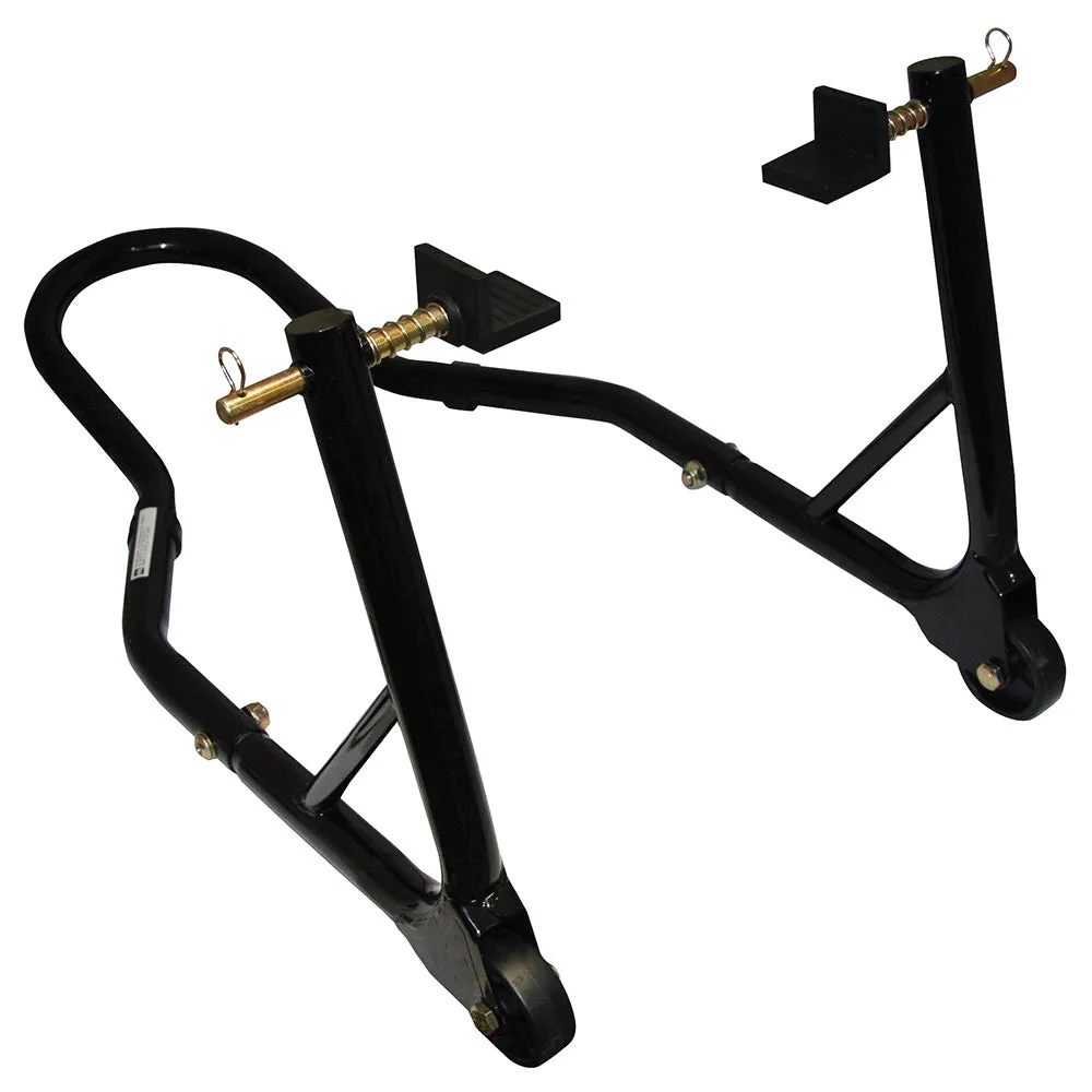 MotoGP Round Tubing Rear Track Paddock Stand Black