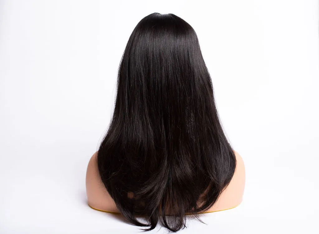 NAOMI | Super Flat human hair topper