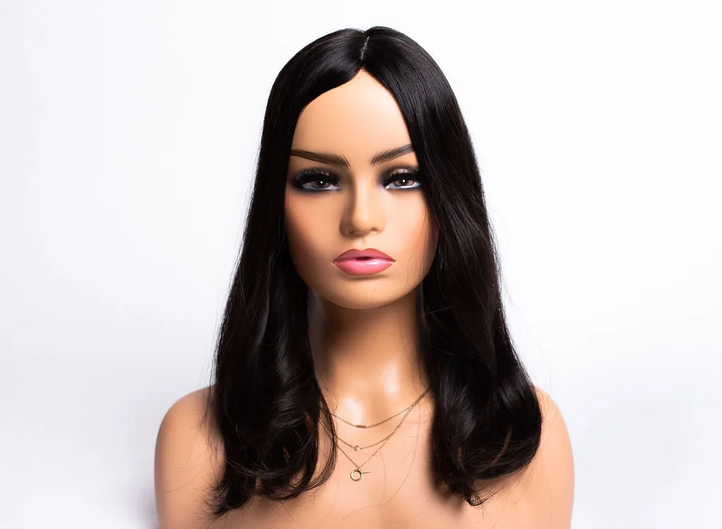 NAOMI | Super Flat human hair topper