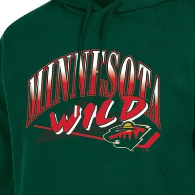 New - NHL Licensed Minnesota Wild Men's Hooded Sweatshirt, S