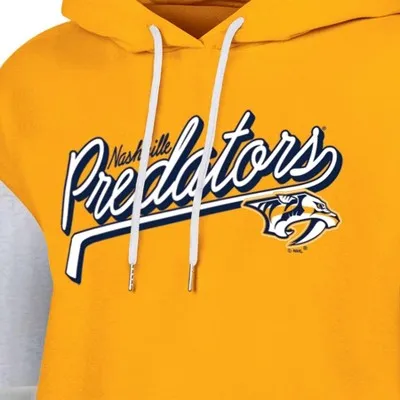 New - NHL Nashville Predators Women's Fleece Hooded Sweatshirt - S