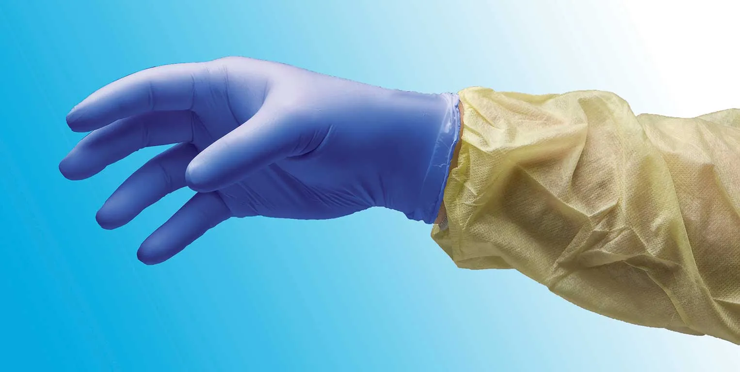 NitriDerm Sterile Disposable Nitrile Gloves — Box of 50 Pairs