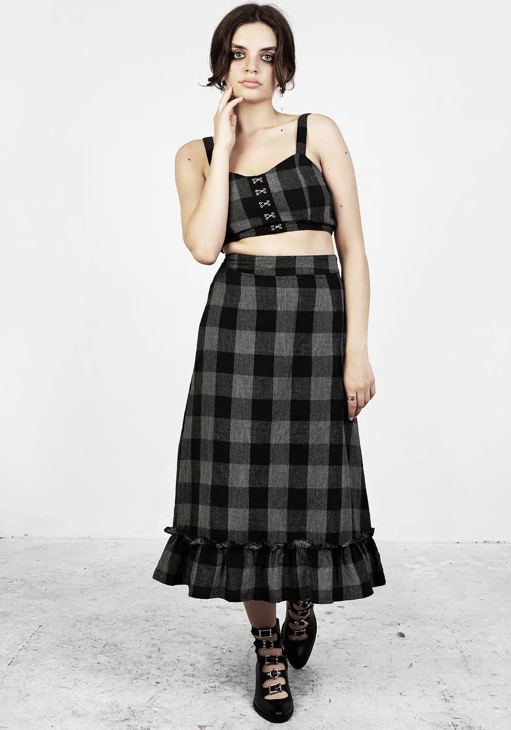 Nyctophilia Midi Skirt