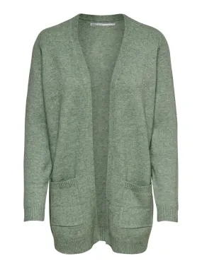 Onllesly L/s Open Cardigan Knt Noos - Oud Groen