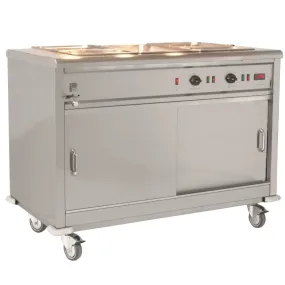 Parry Mobile Servery with Bain Marie Top MSB15