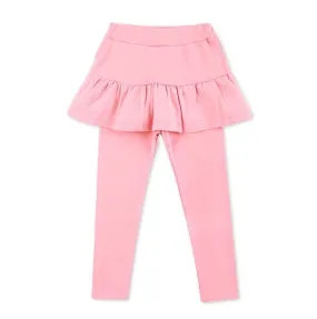 Pink Skirted Leggings