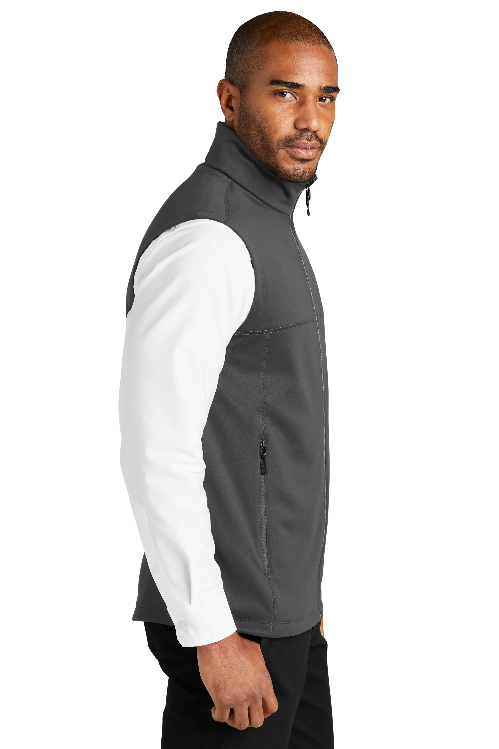 Port Authority® Collective Smooth Fleece Vest - Graphite