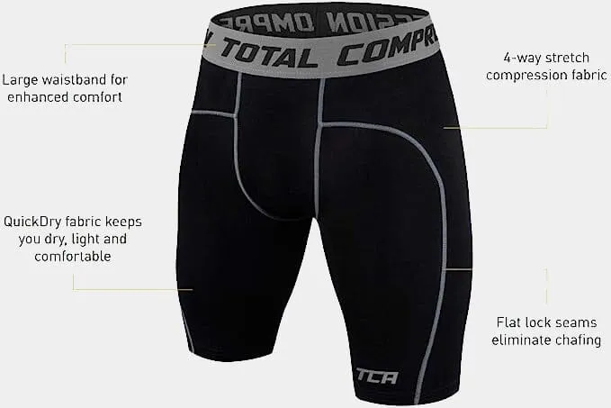 Pro Performance Compression Base Layer Shorts For Boys