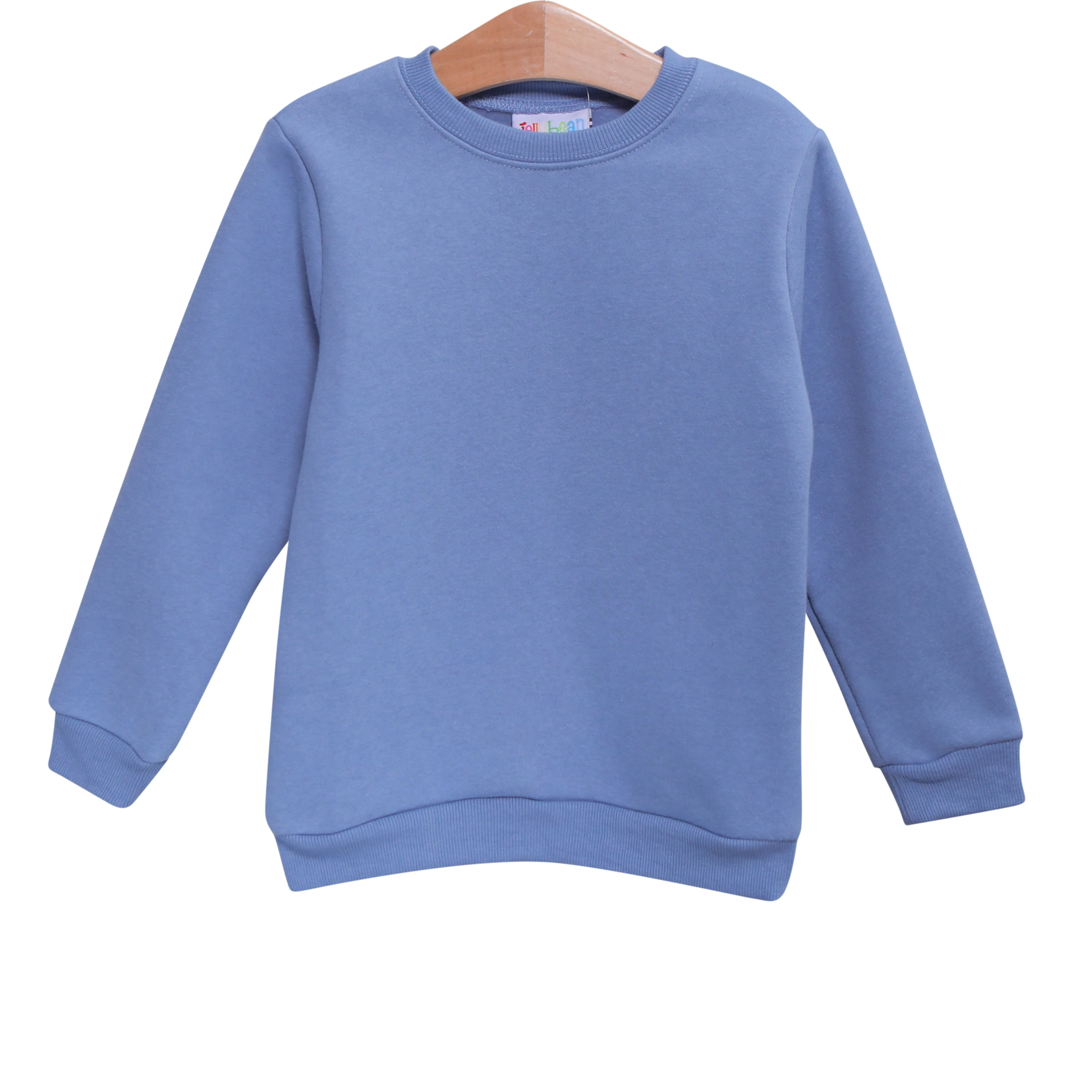 Pullover Fleece Sweatshirt- Cornflower