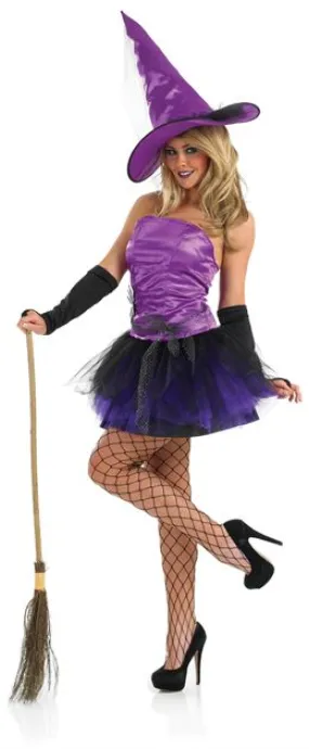 Purple Spider Witch Costume