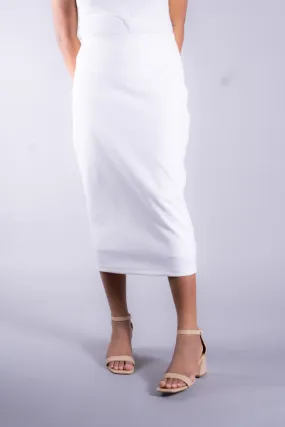 Riley Midi in White