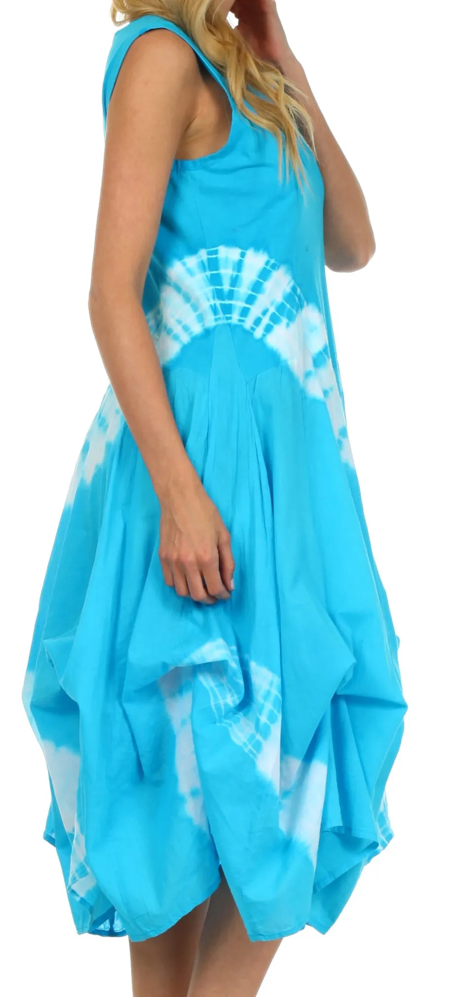 Sakkas Windsong Tie Dye Two Way Dress