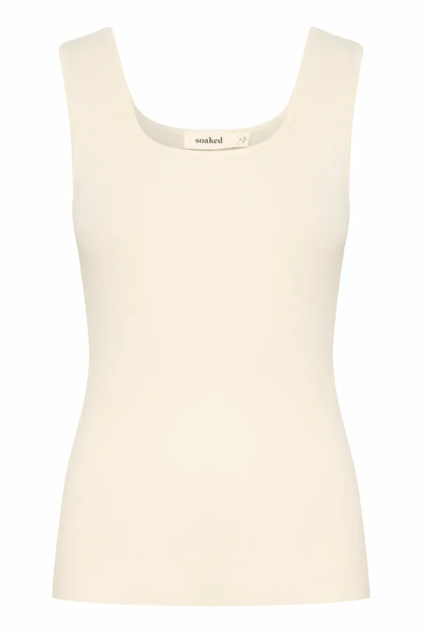 Soaked Womens Indianna Top Whisper White