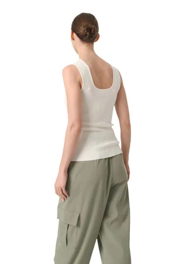 Soaked Womens Indianna Top Whisper White