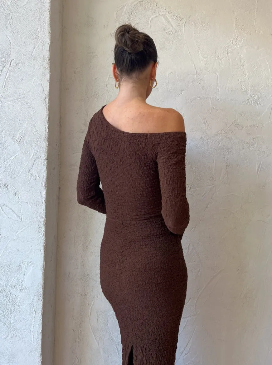 Sovere Overcast Dress in Carob