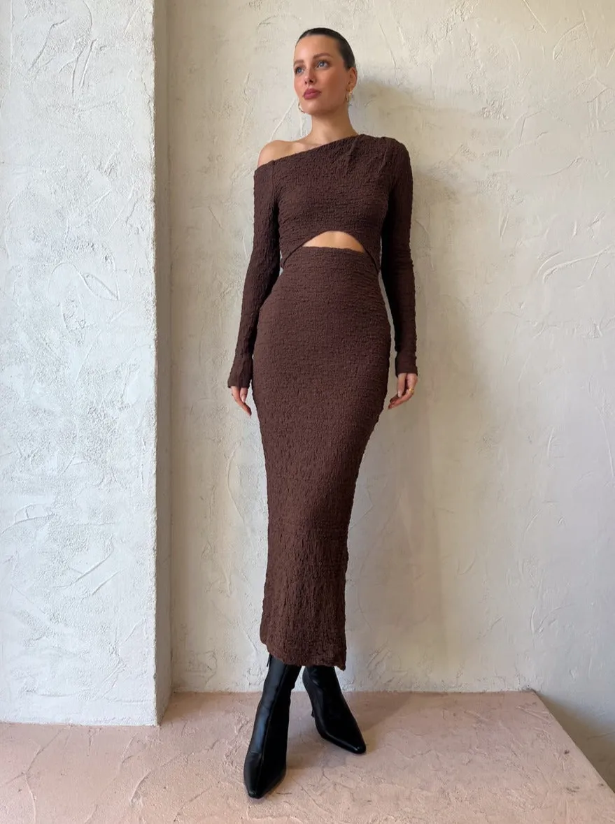 Sovere Overcast Dress in Carob