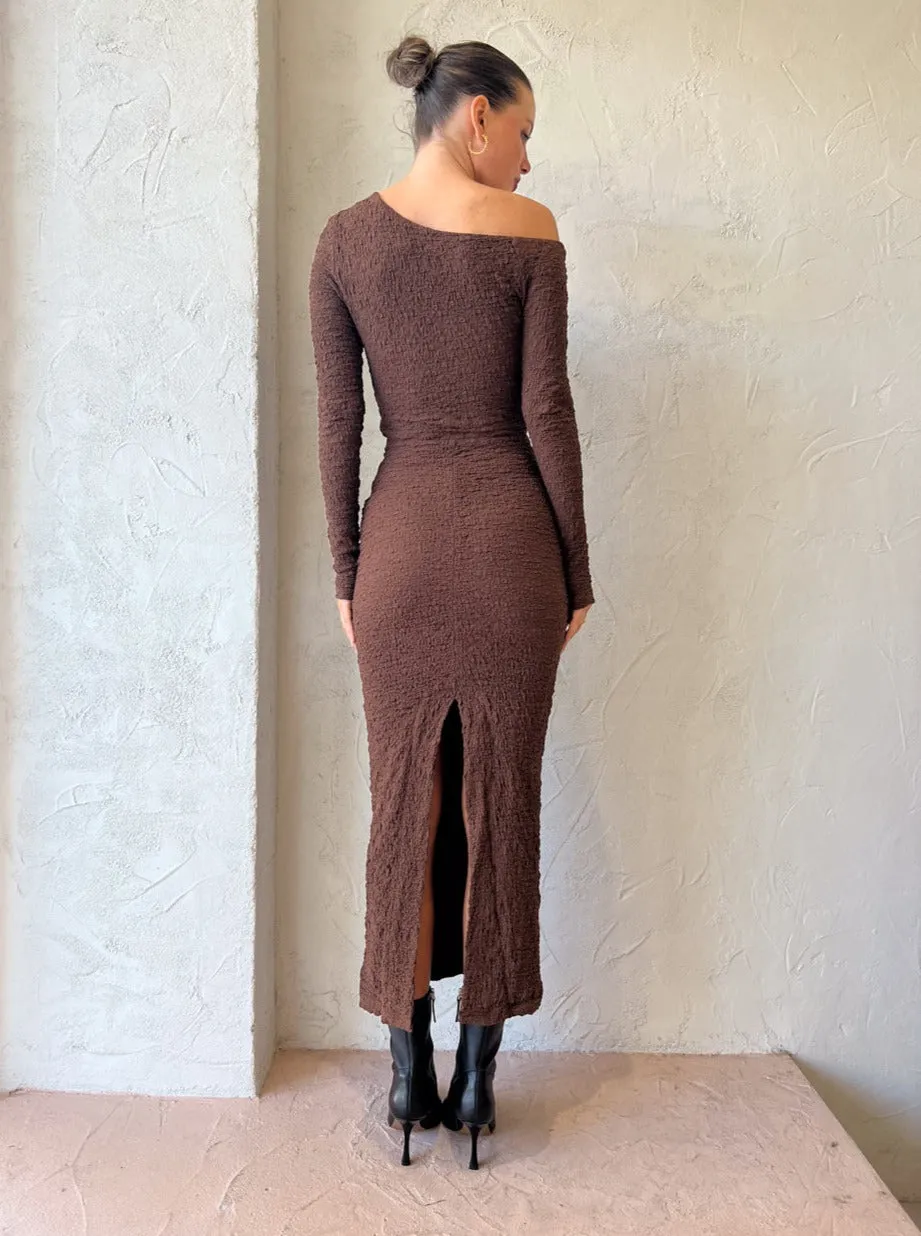 Sovere Overcast Dress in Carob