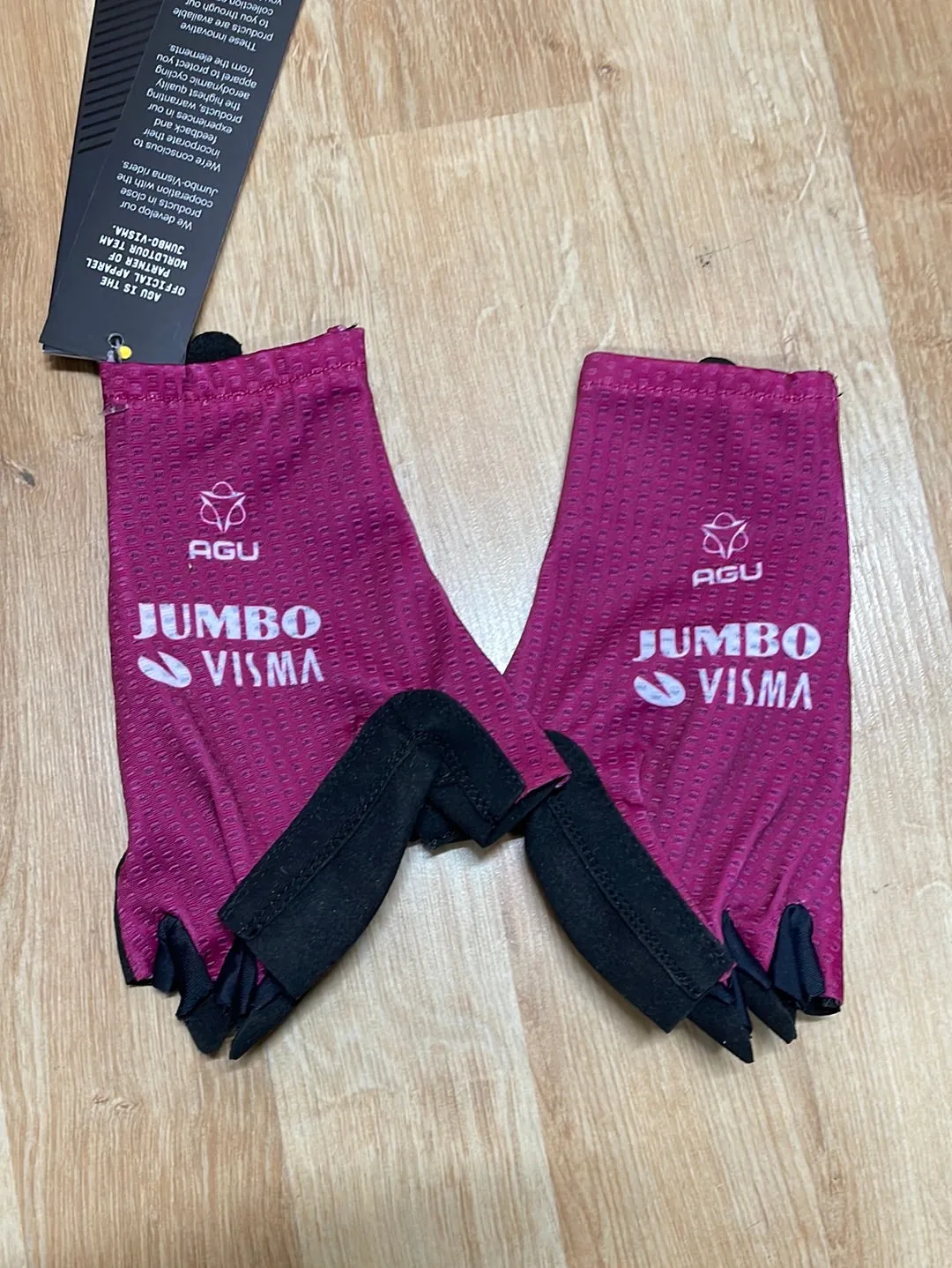 Team Jumbo Visma AGU Aero Gloves Purple Giro