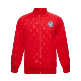 THE MONOGRAM TRACK JACKET- RED