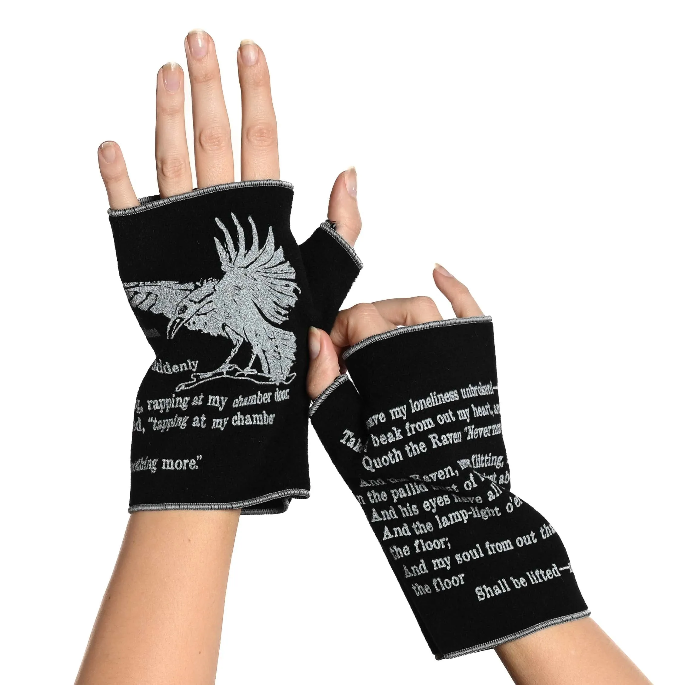 The Raven Italian Wool Gloves