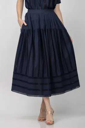 Ulla Johnson Alara Skirt in Midnight