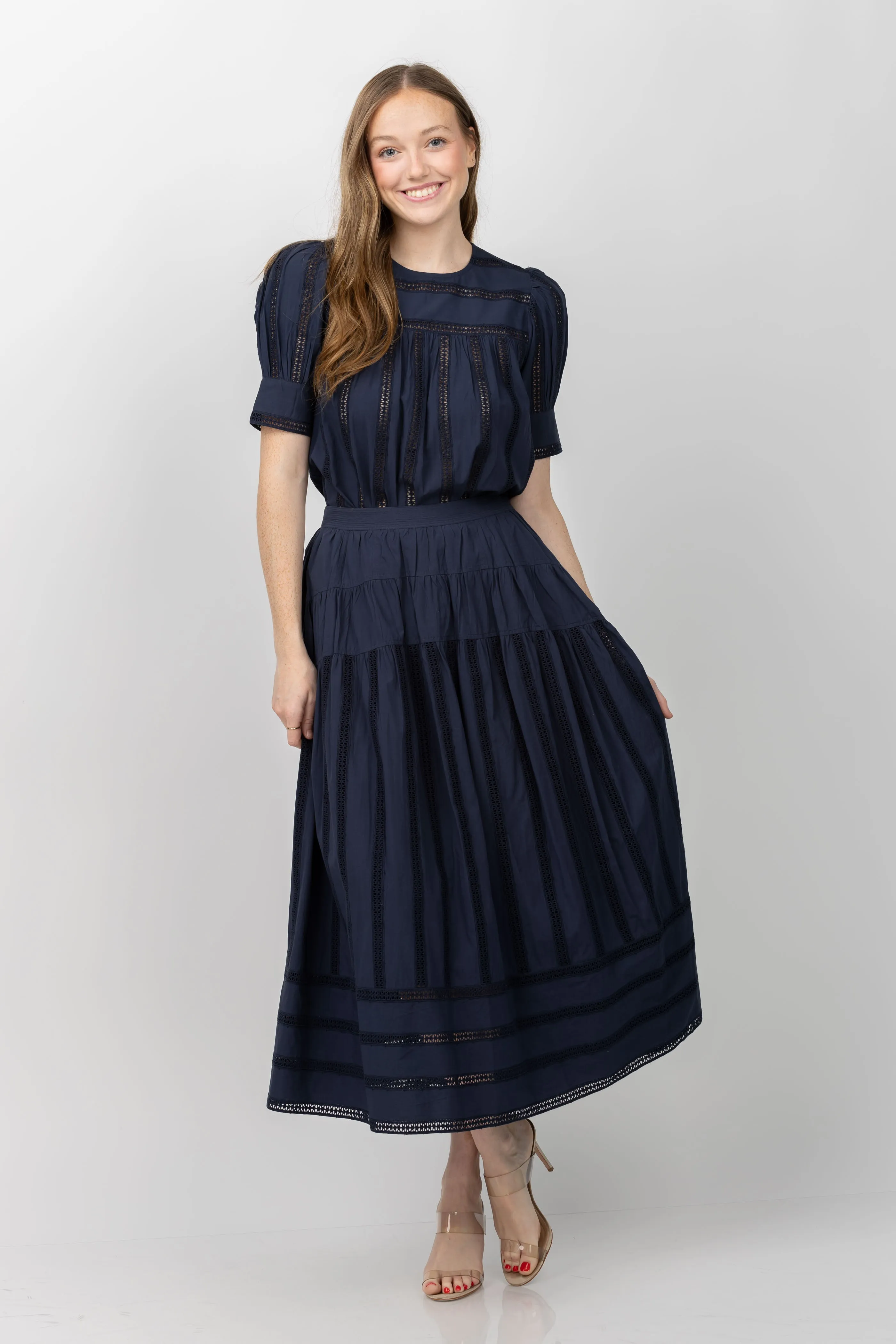 Ulla Johnson Alara Skirt in Midnight