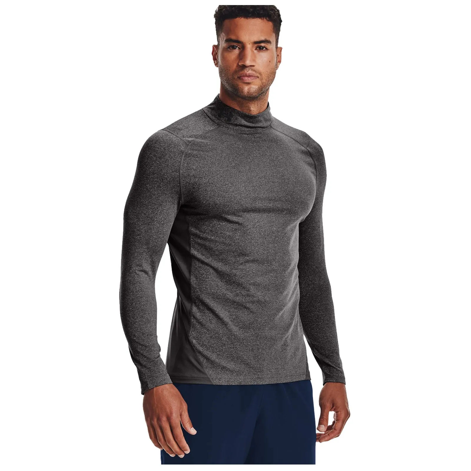 Under Armour Mens ColdGear Fitted Mock Top