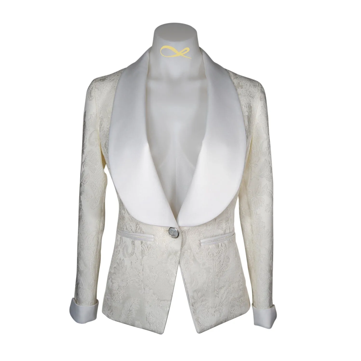 Vanilla Versailles Cuffed Dinner Jacket