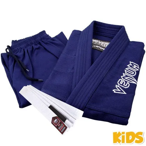 VENUM CONTENDER KIDS BJJ GI kimono - Size C00-C3 5 Colours Free white belt