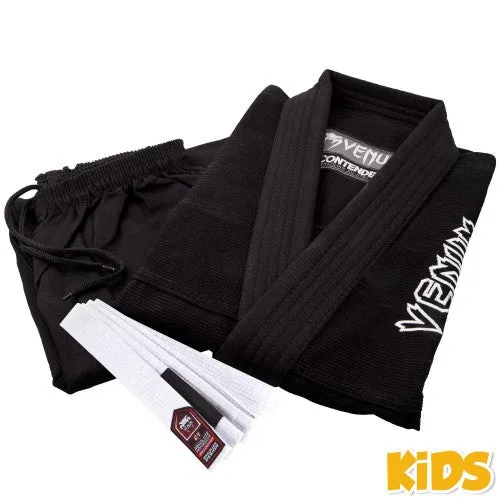 VENUM CONTENDER KIDS BJJ GI kimono - Size C00-C3 5 Colours Free white belt