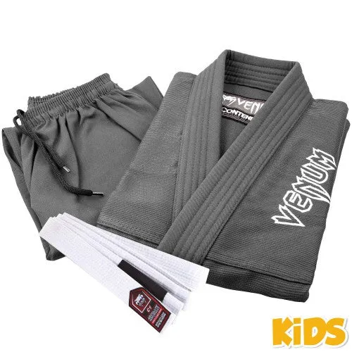 VENUM CONTENDER KIDS BJJ GI kimono - Size C00-C3 5 Colours Free white belt