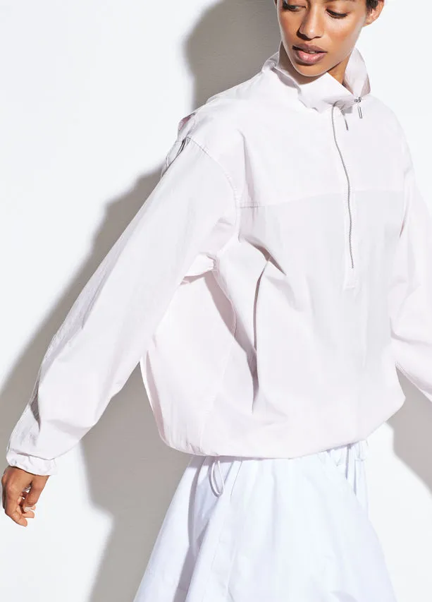 VINCE - Half Zip Pullover in Peony