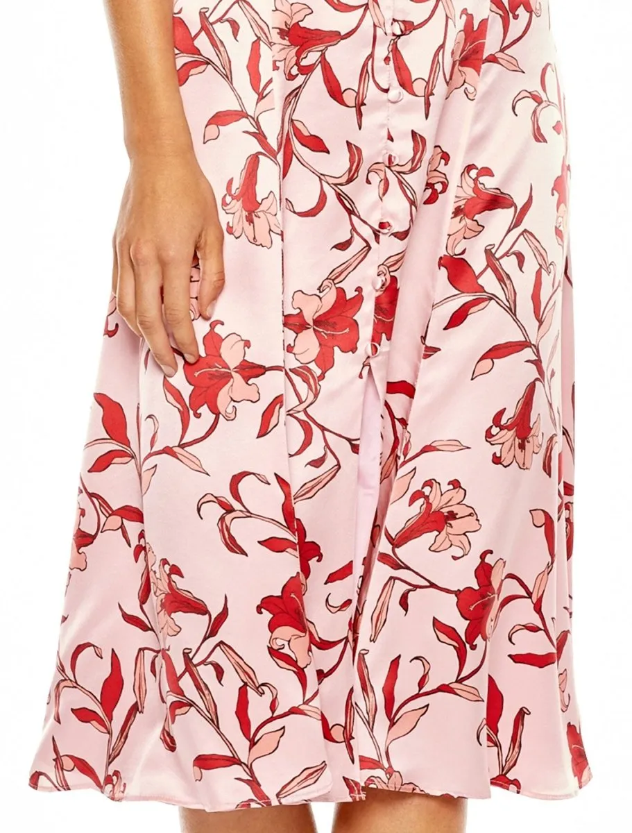 WALTZING MIDI DRESS