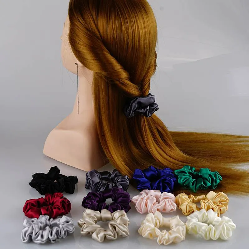 Wholesale silk scrunchies Midi - mix color