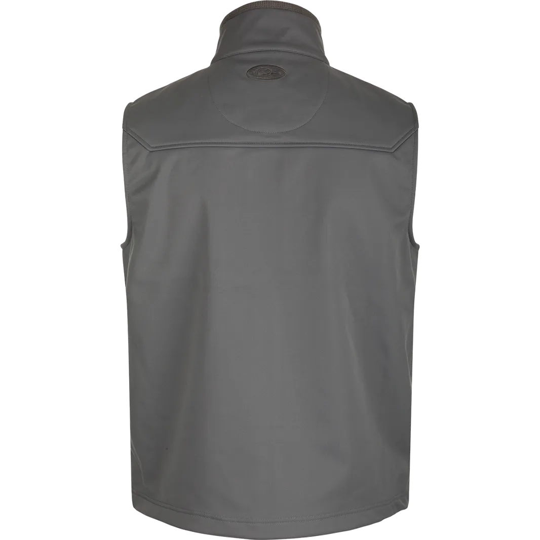 Windproof Soft Shell Vest - Castlerock Grey