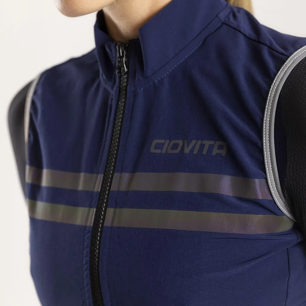 Women's Faro Reflective Gilet (Navy)