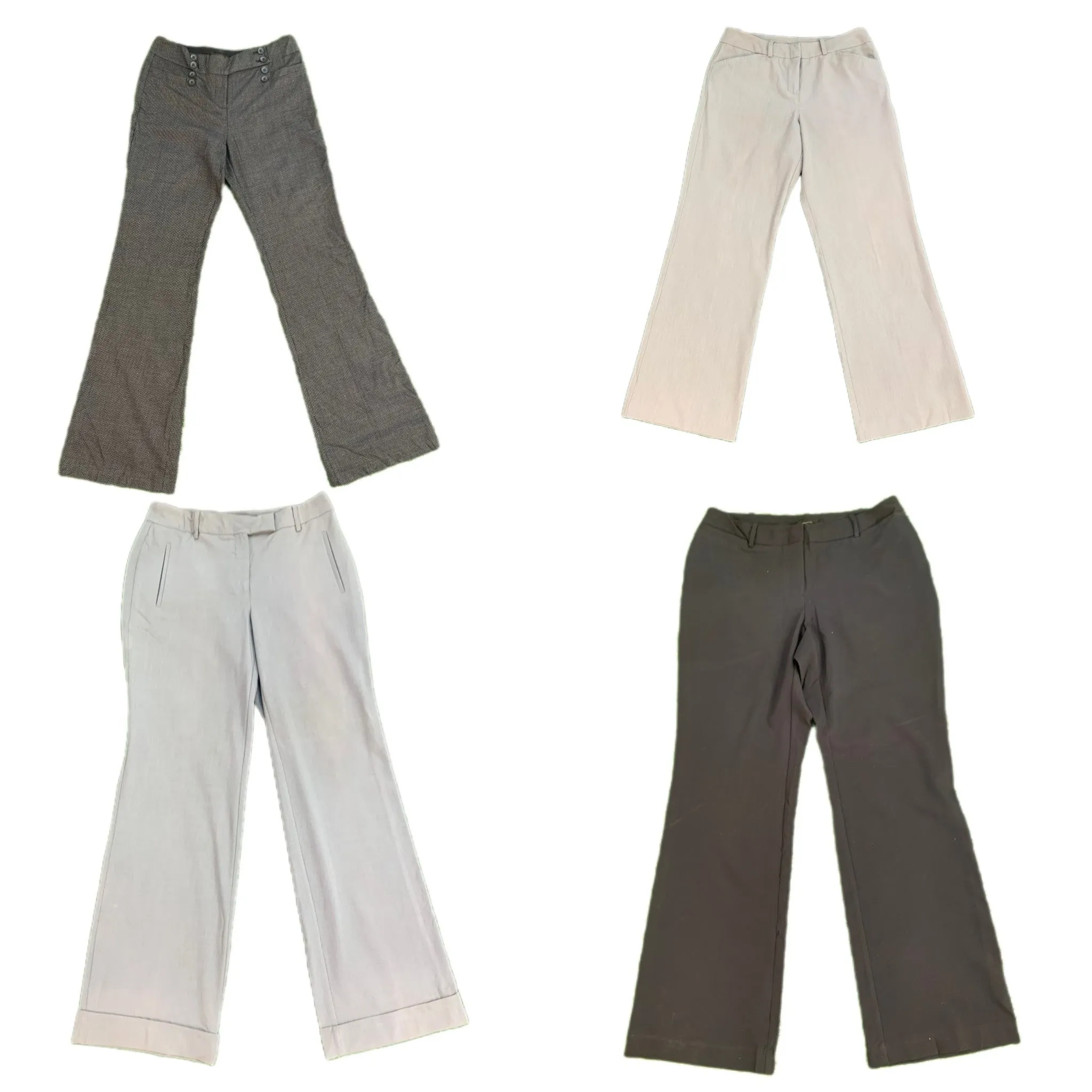 Y2K 2024 Flared Office Pants (DR-012)